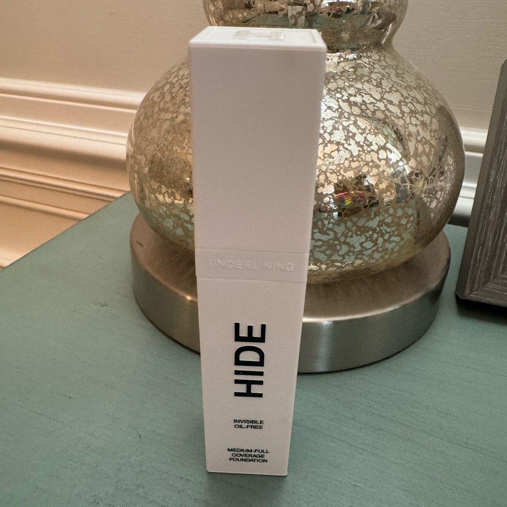 Hide medium-full coverage foundation